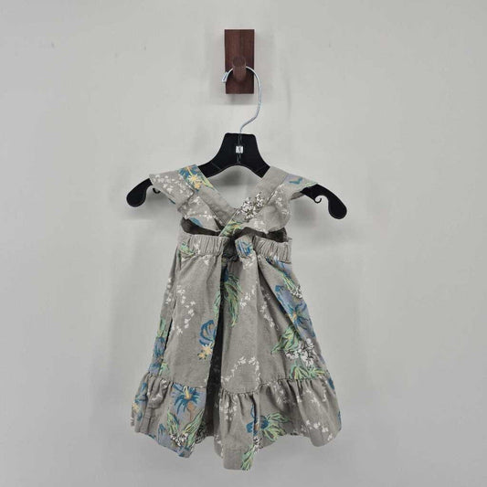 floral ruffle dress