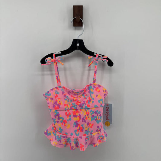 Tags on, floral top
