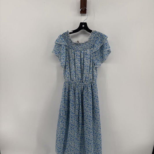 Floral dress with shorts