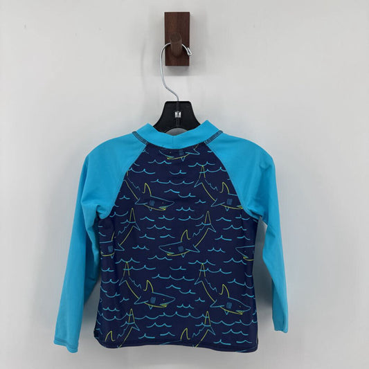 rash guard & shorts swimwear set