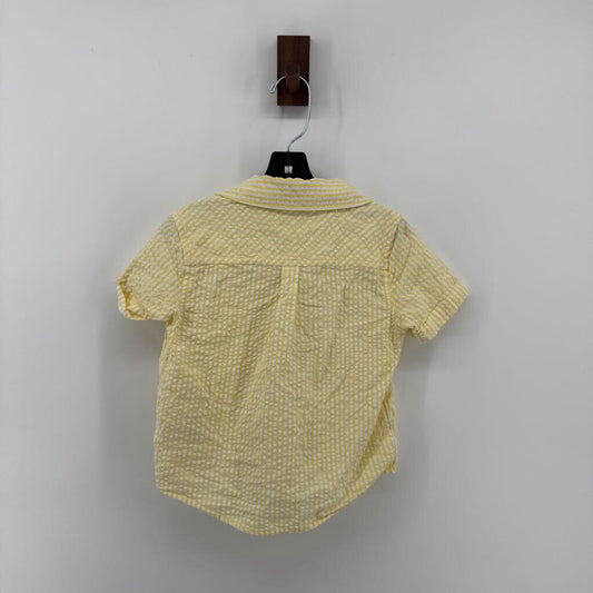 seersucker button down t-shirt