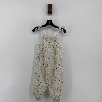 floral tank romper