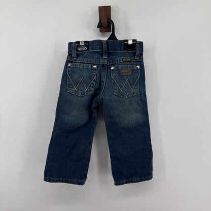 Retro wide leg denim