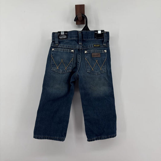 Retro wide leg denim