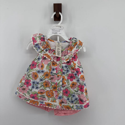 NWT floral, pink short