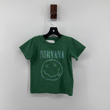 nirvana logo in front