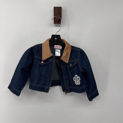 Plaid dress & bloomers with denim jacket