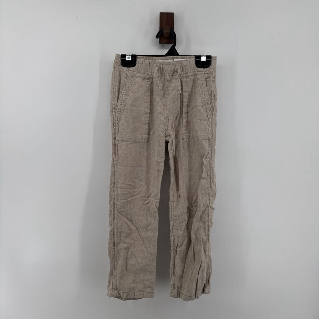 Linen blend jogger