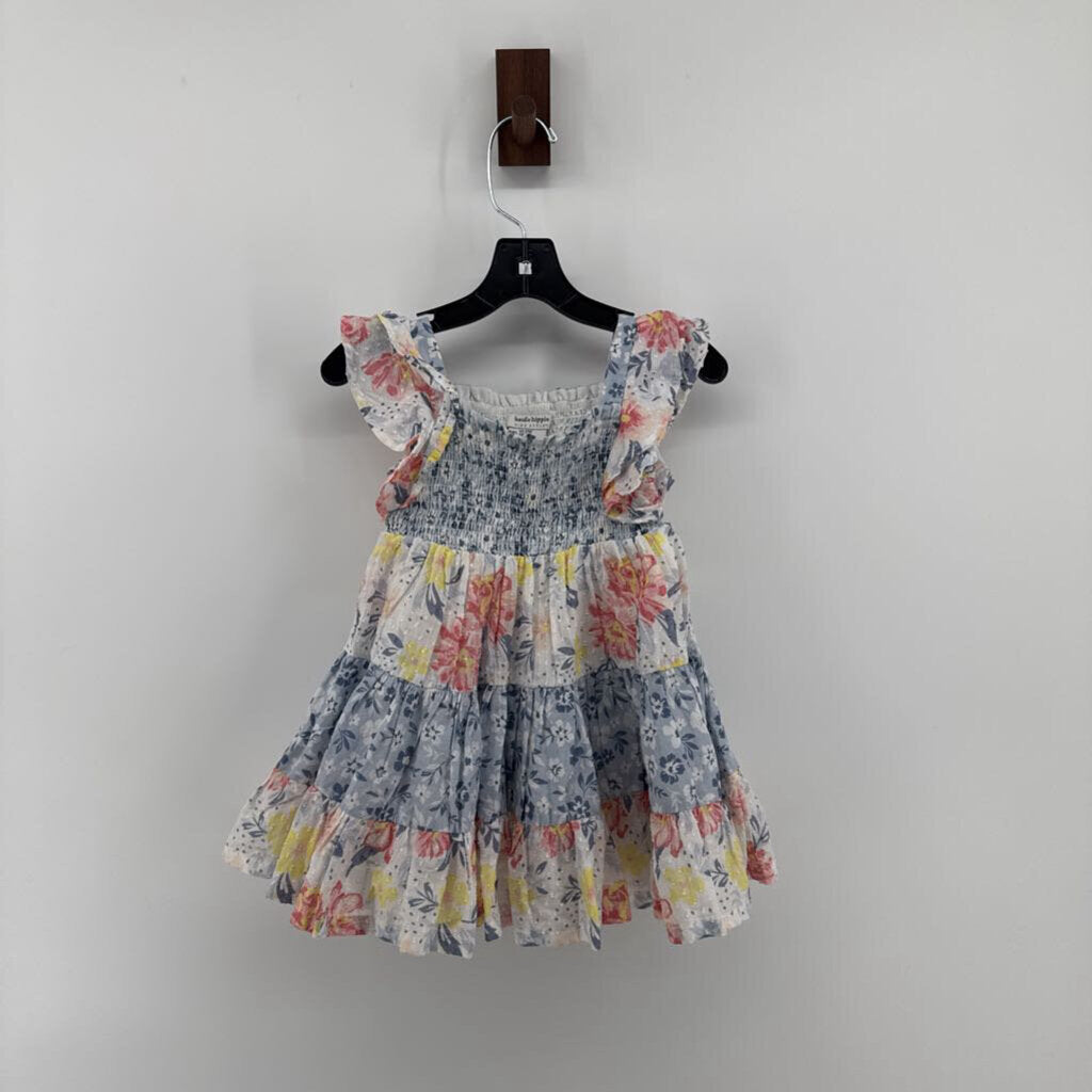 Floral tiered dress