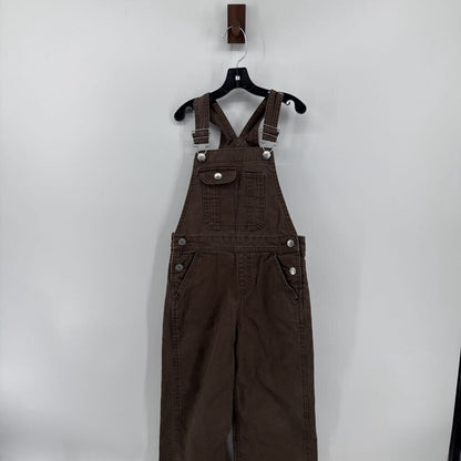 Denim bib overall