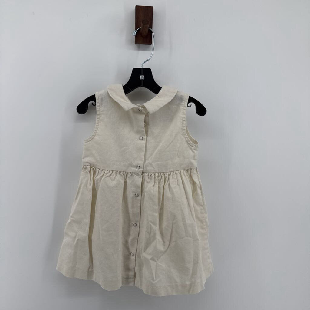 blended linen, Peter Pan collar