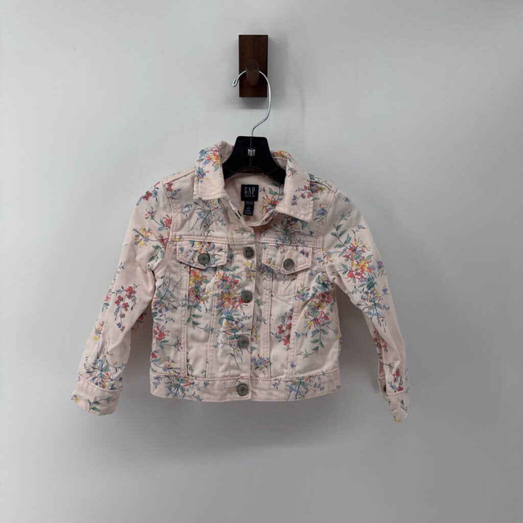 Floral Denim Jacket