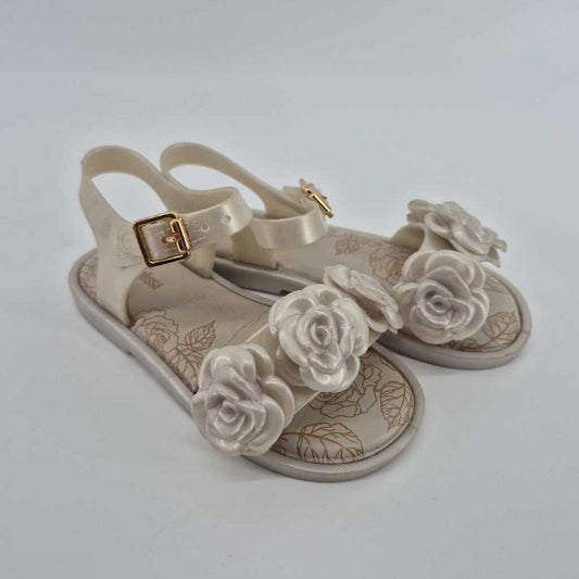 Mini Melissa rose strap sandal