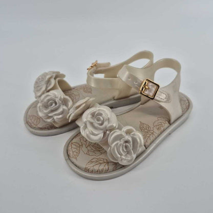 Mini Melissa rose strap sandal