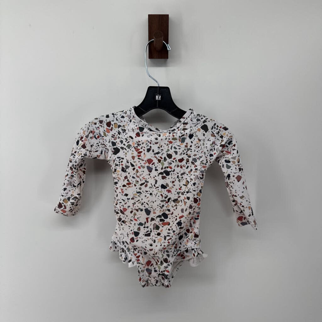Long sleeve, marble print