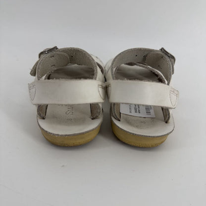 silver buckle sandals