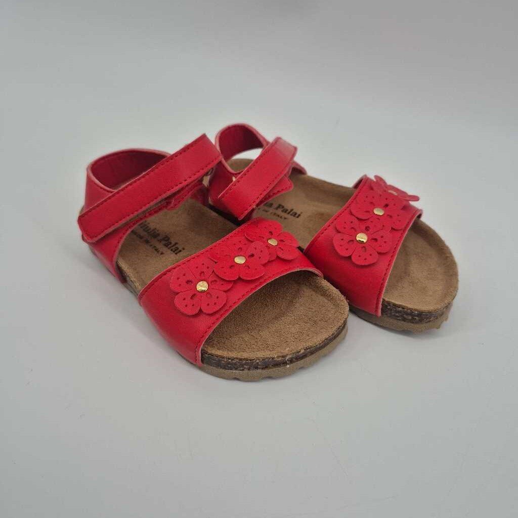 flower toe strap sandals