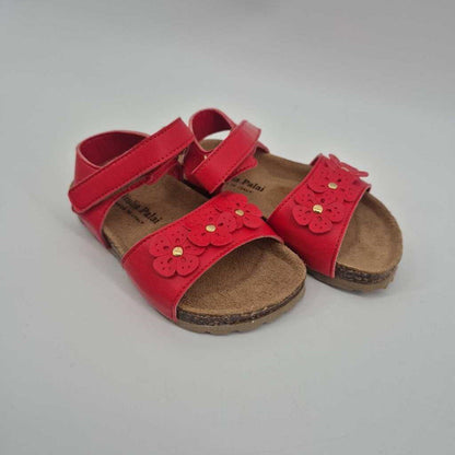 flower toe strap sandals