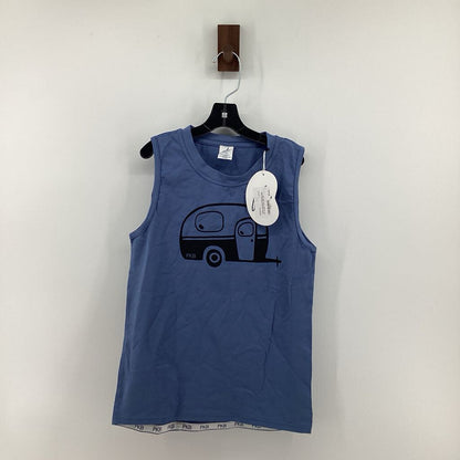 Tags on, camper tank