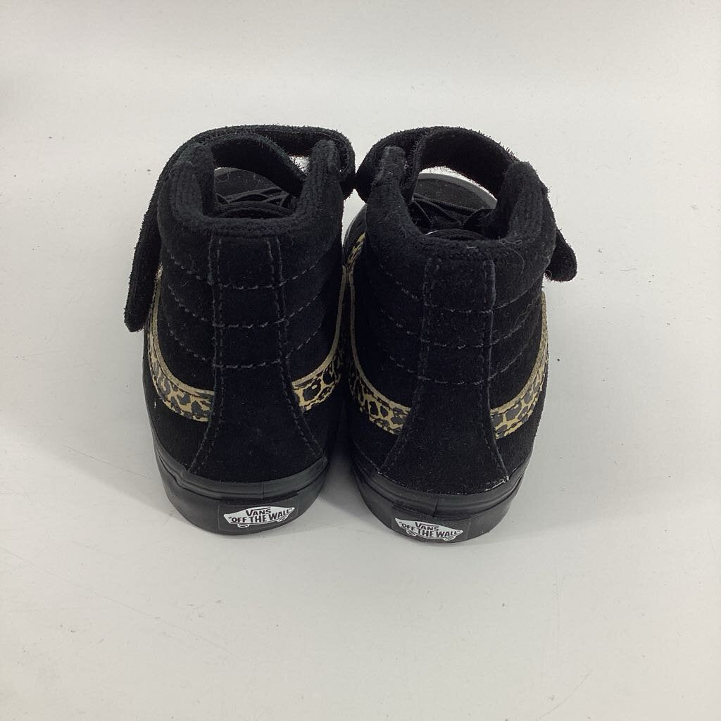Cheetah Print Stripe High Top