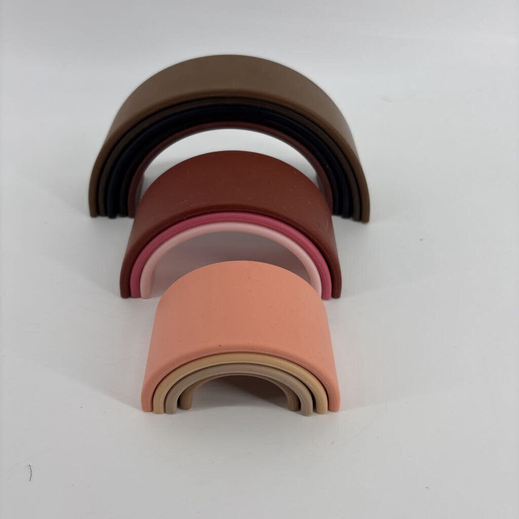 Silicone Rainbow Stacker. Retail: $62