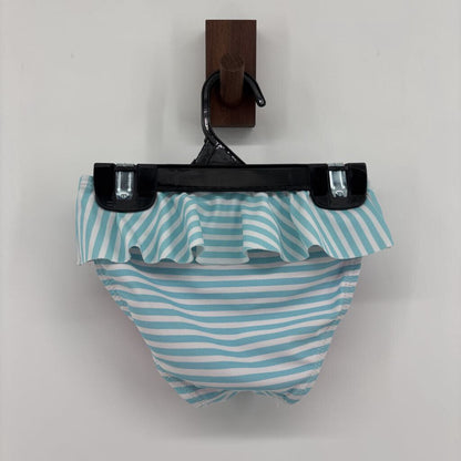 Fruit Rash Guard with Striped Bottoms