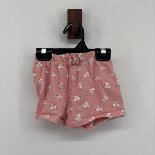 Shorts and Shirt.White Flowers