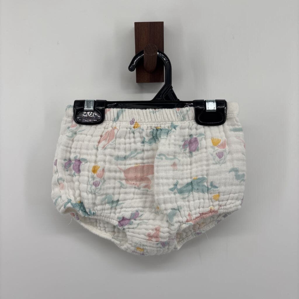 Whales Dress, Bloomers and Bow Headband