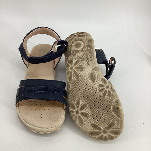 Navy Straps Sandals