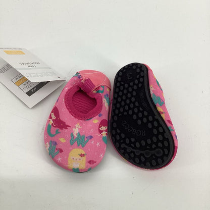 Tags on, water shoes, mermaids