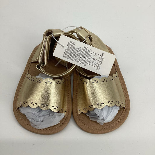 Tags on, sandals