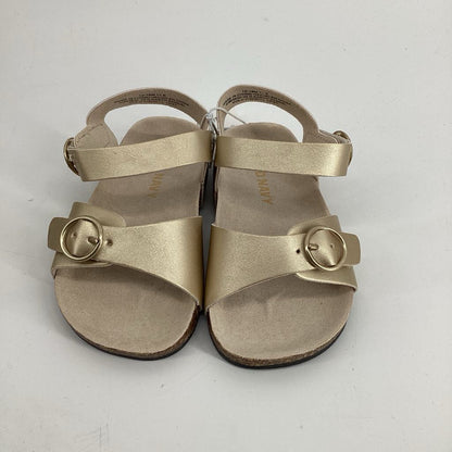 Tags on, sandals