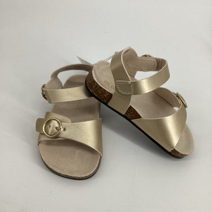 Tags on, sandals