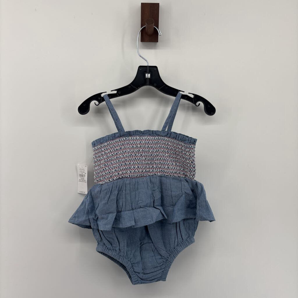 Tags on, scrunch top