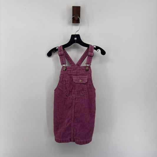 Corduroy dress overall