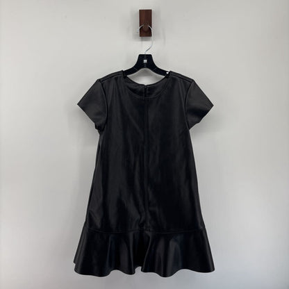 Faux leather, short sleeve