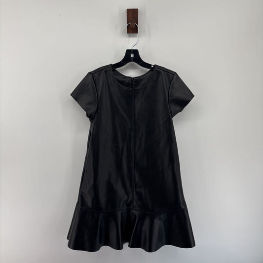 Faux leather, short sleeve