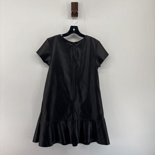 Faux leather, short sleeve