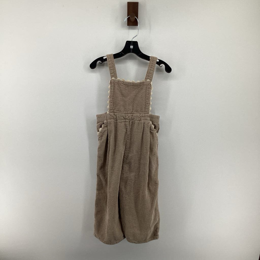 Corduroy bib overall