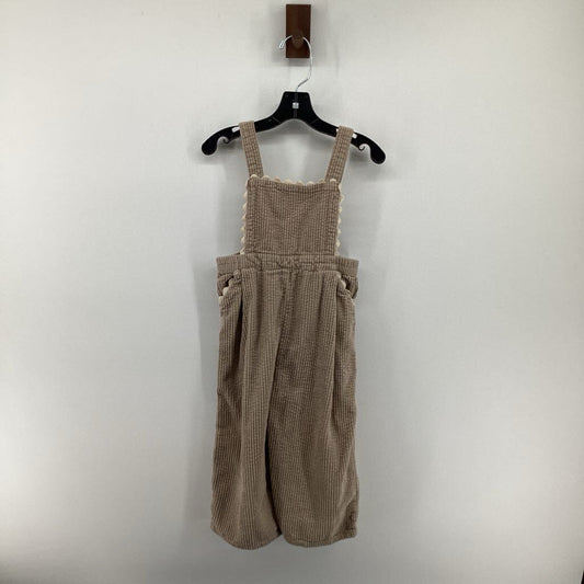 Corduroy bib overall