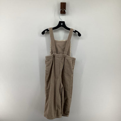Corduroy bib overall