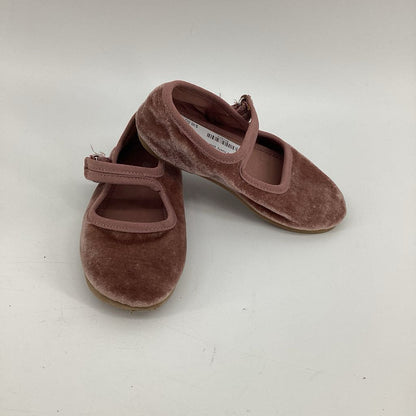 velvet, ballet flats