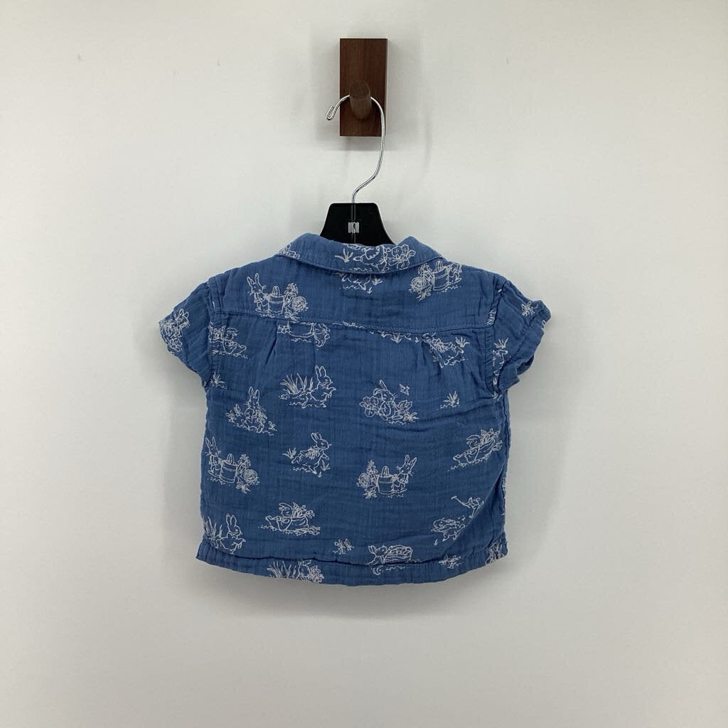 Peter Rabbit Shorts, Button Down and Bucket Hat