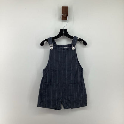 White lines, short bib overall