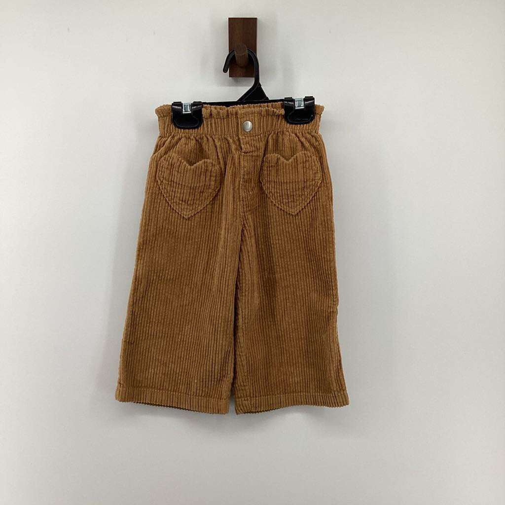 Corduroy, heart pockets