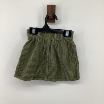 Corduroy skirt, heart pocket