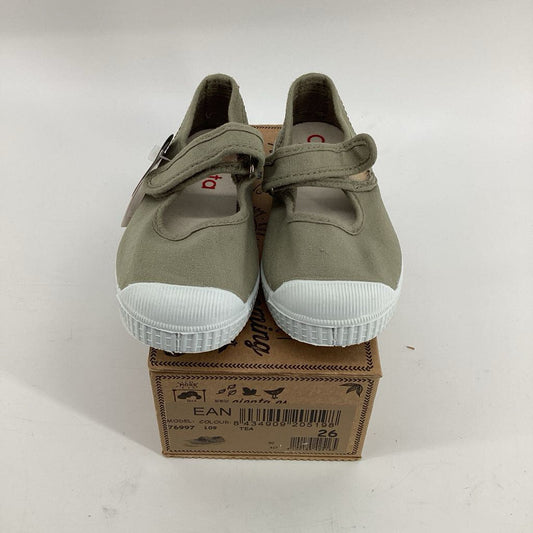 Tags on, velcro strap
