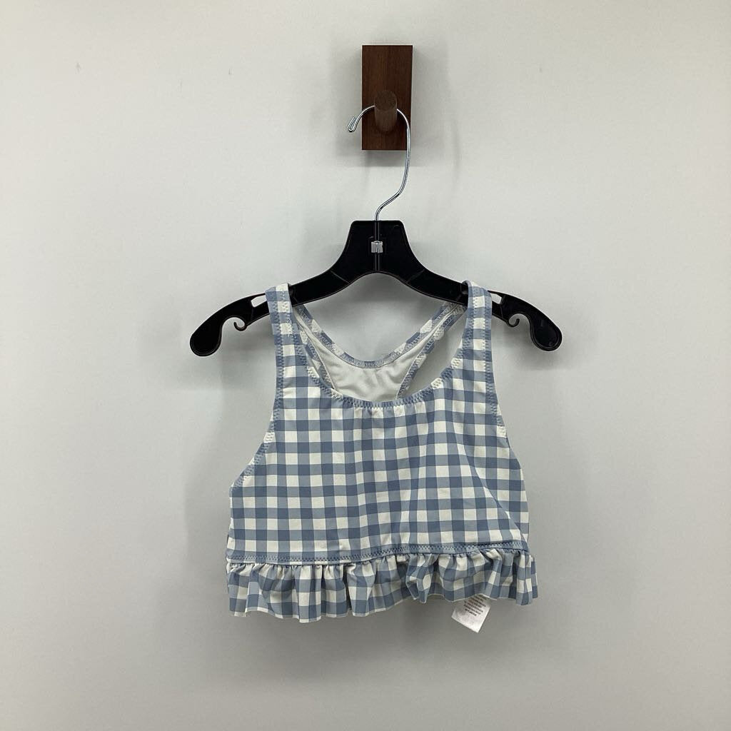 plaid ruffle tank & bottom swimsuit