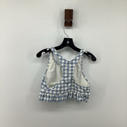 plaid ruffle tank & bottom swimsuit