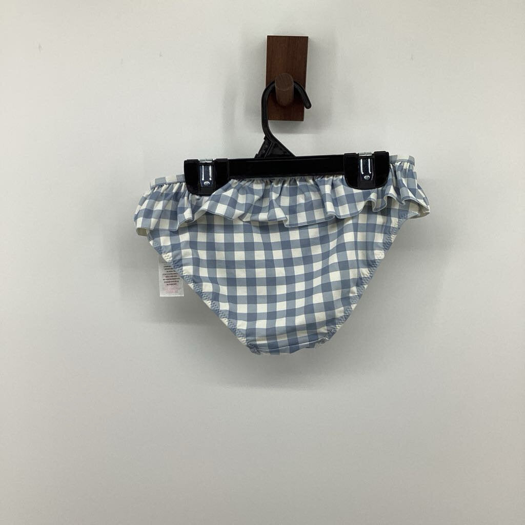 plaid ruffle tank & bottom swimsuit